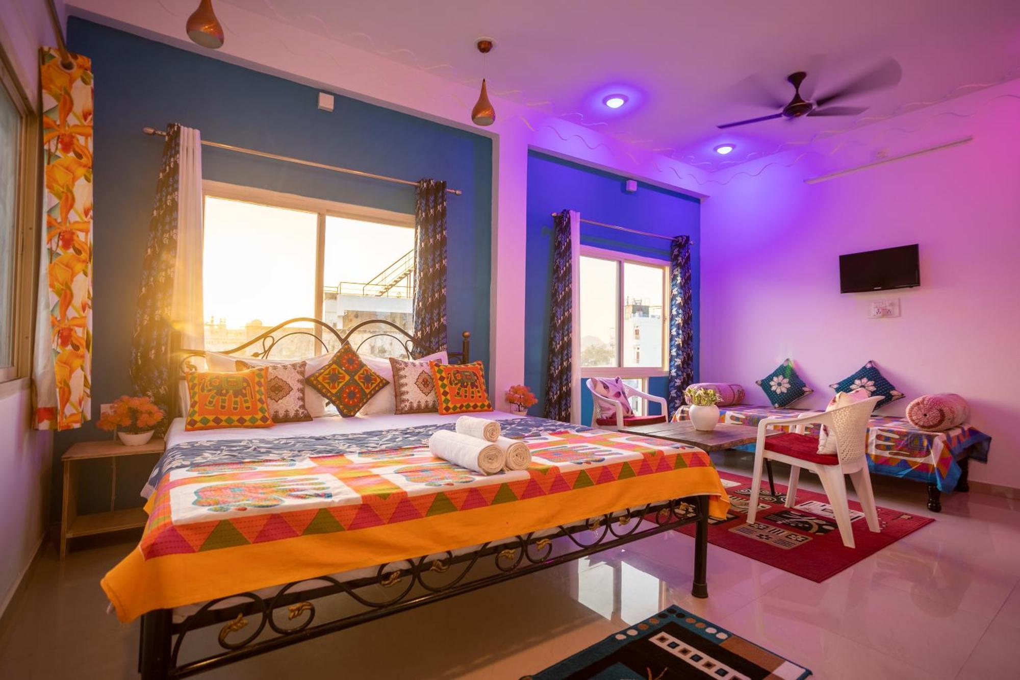 Krishna Stay Guest House Udaipur Kültér fotó